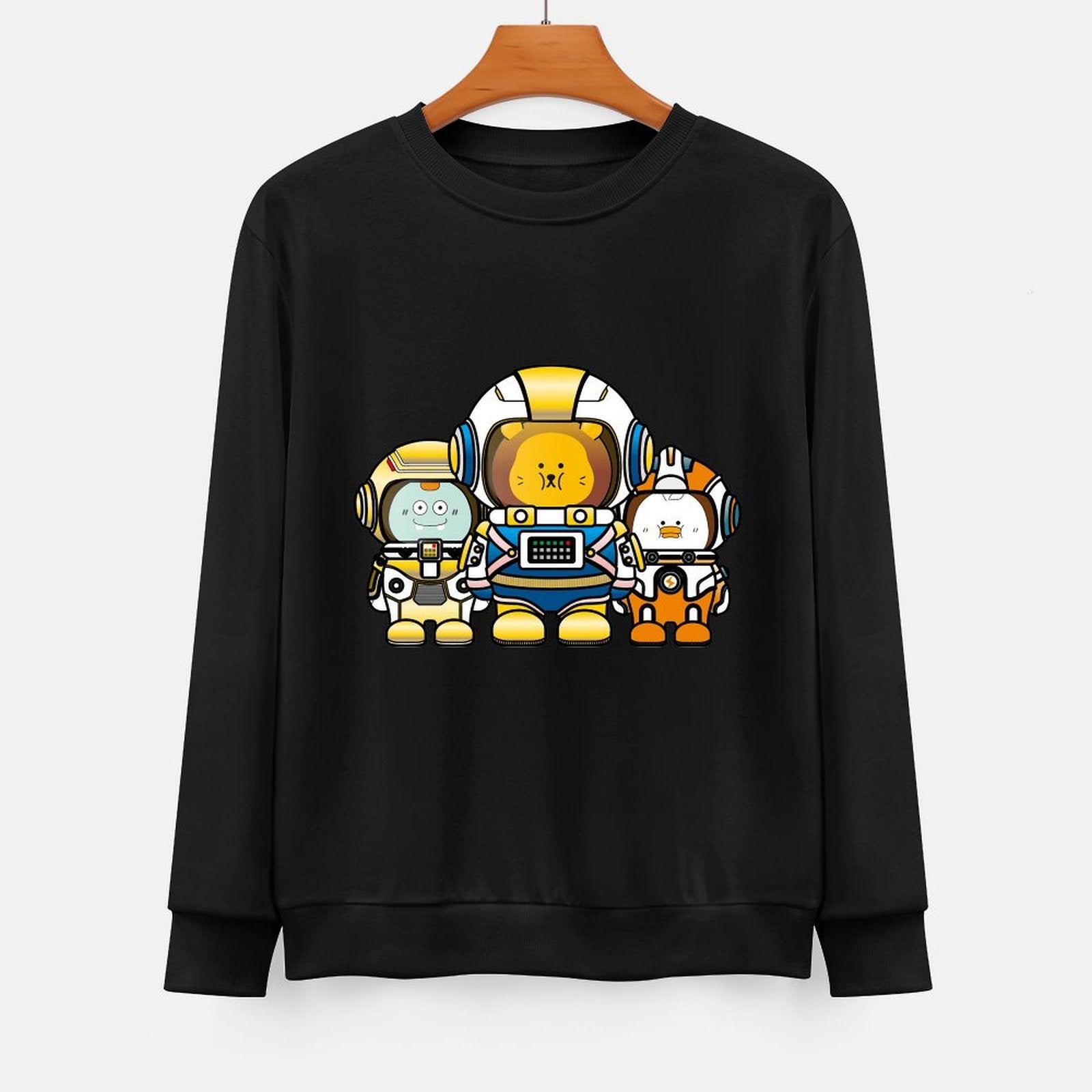 Front Patterned Long Sleeve TopPromotional ComfortLine